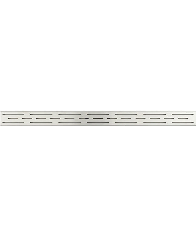 Wiesbaden standaardrooster douchegoot 70 x 7 cm RVS | Schwertz & Co