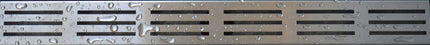 Wiesbaden rooster type 1 voor douchegoot 90 x 7 cm RVS | Schwertz & Co
