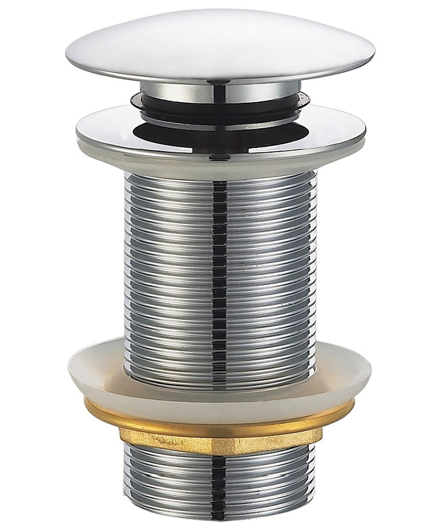 Wiesbaden UniMatch clickwaste afvoerplug verlengd chroom | Schwertz & Co