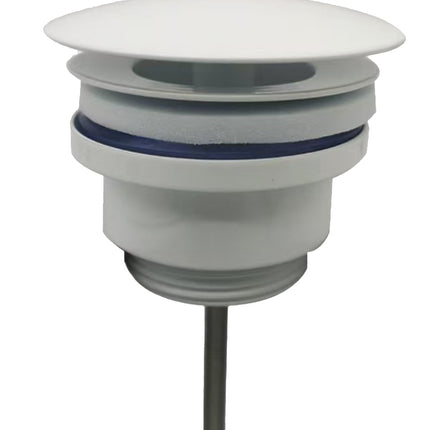 Wiesbaden UniMatch open afvoerplug 5/4 inch mat wit | Schwertz & Co