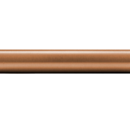 Wiesbaden UniMatch sifon verlengbuis 20 cm met kraag geborsteld brons koper | Schwertz & Co