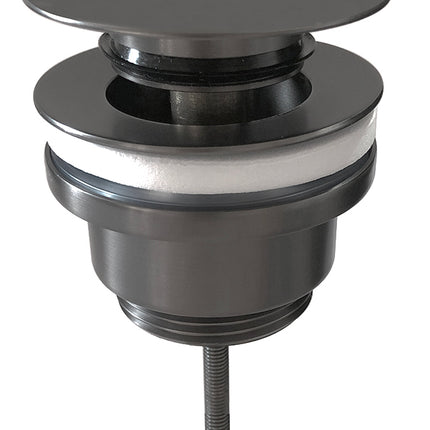 Wiesbaden UniMatch clickwaste afvoerplug 5/4 inch gunmetal | Schwertz & Co