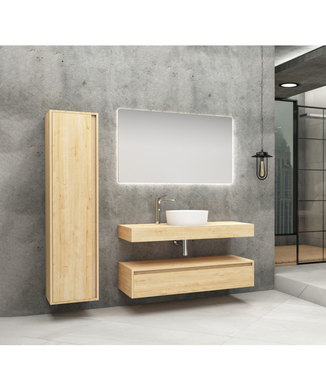 ALONI LINA wastafelonderkast – 120 cm – Eiken
