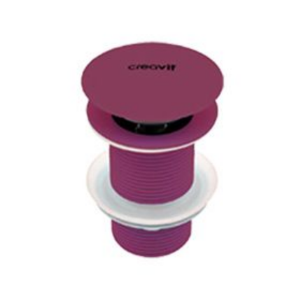 CREVIT DISCOUNT PLUG - Click Waste 5/4 " - With Landing - Berry