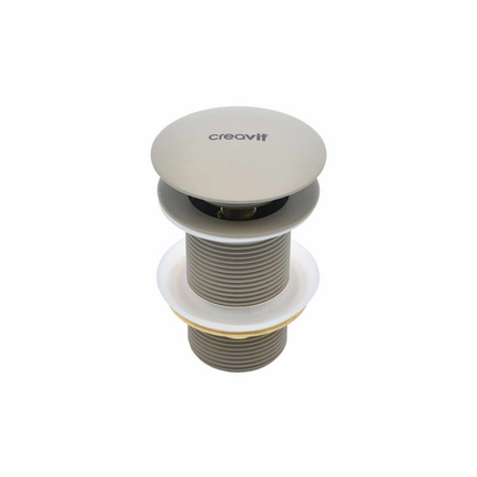 Abflussstopp - Klicken Sie auf Abfall 5/4 " - mit Landung - Mat Cappuccino