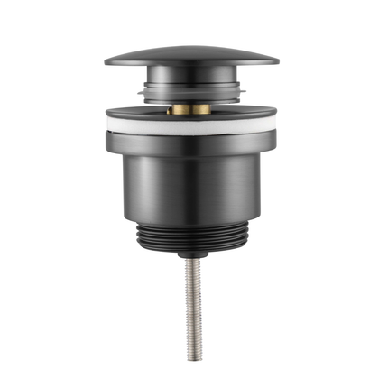 ALONI Clickwaste push-up 5/4 met overloop – Gunmetal grijs