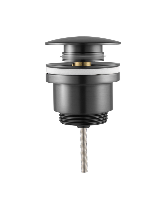 ALONI Clickwaste push-up 5/4 met overloop – Gunmetal grijs