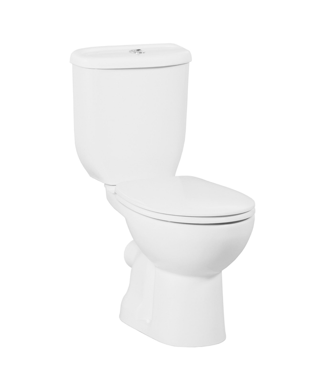 Creavit Sedef staand toilet / vloertoilet – P-trap muuruitgang – wit