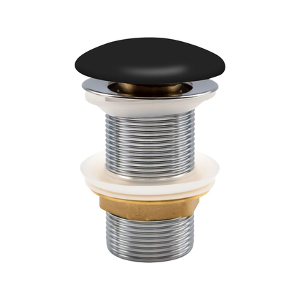 Aloni Drain Stecker-Push-up-Keramik 5/4-Black-Out-Überlauf