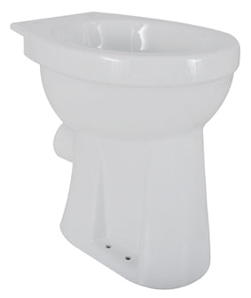 Xellanz verhoogde toiletpot staand PK glans wit | Schwertz & Co