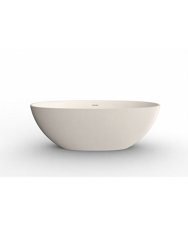 Wiesbaden Chiek vrijstaand ligbad 165 x 75 cm beige | Schwertz & Co