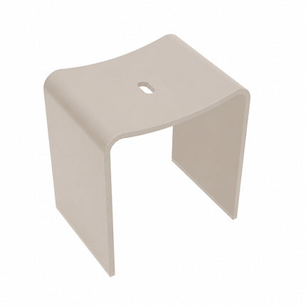 Wiesbaden Zita kruk solid surface beige | Schwertz & Co