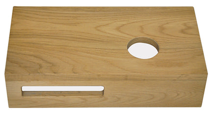 Wiesbaden Oak planchet massief eiken rechts - detailfoto | Schwertz & Co