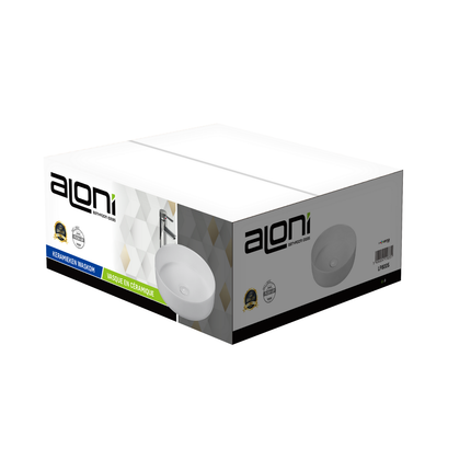 ALONI Fira Waskom – 36x12,5 cm – Mat Wit – Inclusief Click Waste