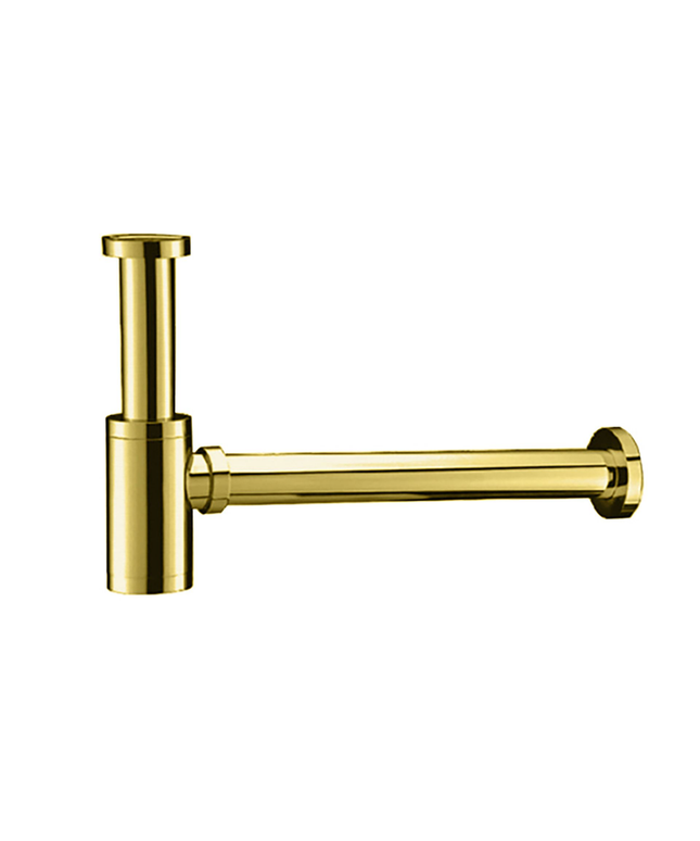 ALONI Uniforma sifon – Geborsteld goud (PVD)