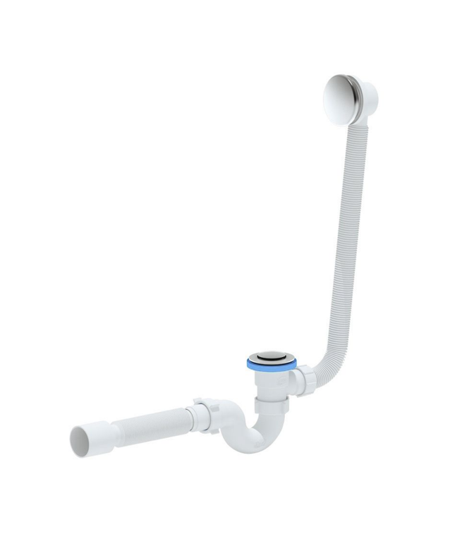 ALONI flexibele badsifon met afvoerrooster Ø50 mm