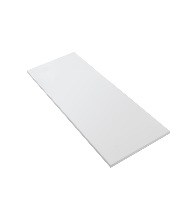 ALONI Wonda Wastafelblad – 120 cm – Kunstmarmer – Mat Wit