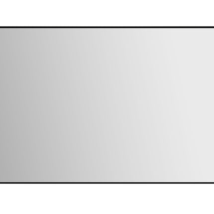 Xellanz Ribbella badkamerspiegel met frame 120 cm mat zwart | Schwertz & Co