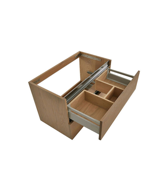 Wiesbaden Vision OAK onderkast 60 x 46 cm eik - sfeerfoto badkamer | Schwertz & Co