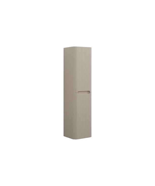 Wiesbaden Sulora kolomkast mat beige - detailfoto ribbels | Schwertz & Co