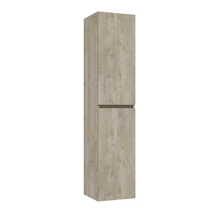 Wiesbaden Alvara kolomkast 160 x 35 x 35 cm grijs eiken - detailfoto | Schwertz & Co