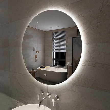 Xellanz Giro ronde badkamerspiegel met LED 80 cm - detailfoto | Schwertz & Co