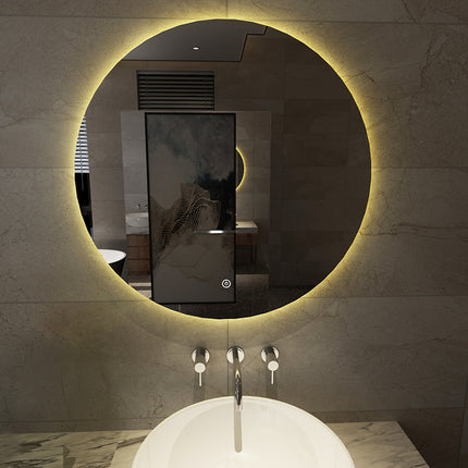 Xellanz Giro ronde spiegel met LED 100 cm - sfeerfoto | Schwertz & Co