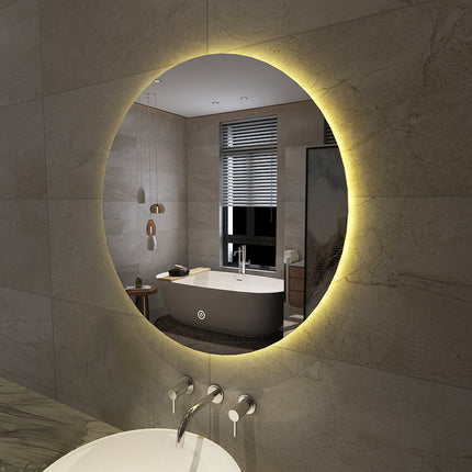 Xellanz Giro ronde spiegel met touch-button 120 cm - detailfoto | Schwertz & Co