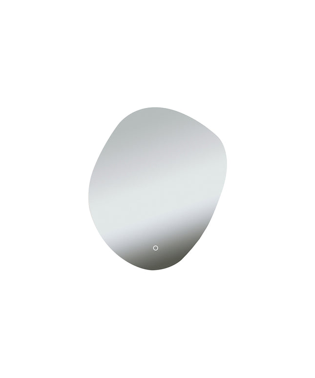 Wiesbaden Ellva badkamerspiegel met LED 70 x 80 cm organisch | Schwertz & Co