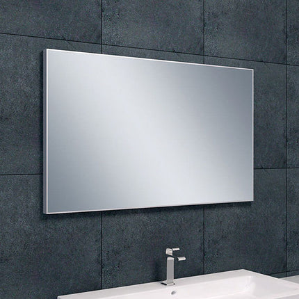 Xellanz Serra spiegel met lijst 100 x 60 cm aluminium | Schwertz & Co