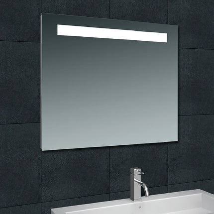 Wiesbaden Tigris spiegel vierkant met LED 80 x 80 cm | Schwertz & Co