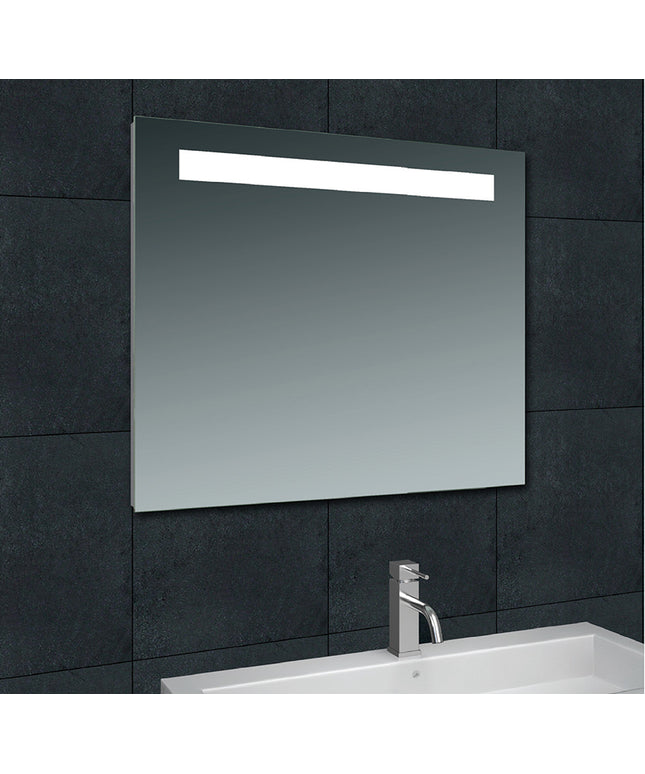 Wiesbaden Tigris spiegel vierkant met LED 80 x 80 cm | Schwertz & Co