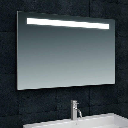Wiesbaden Tigris badkamerspiegel met LED 100 x 80 cm | Schwertz & Co