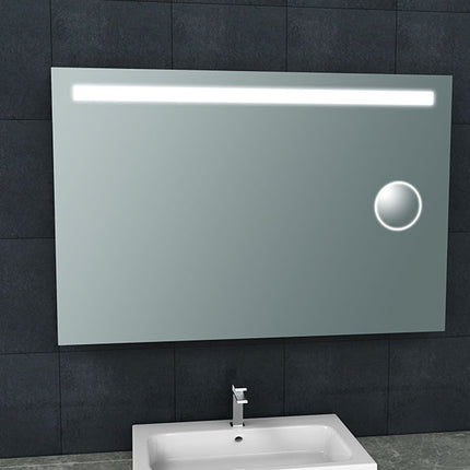 Wiesbaden Tigris LED spiegel 120 x 80 cm met scheerspiegel | Schwertz & Co