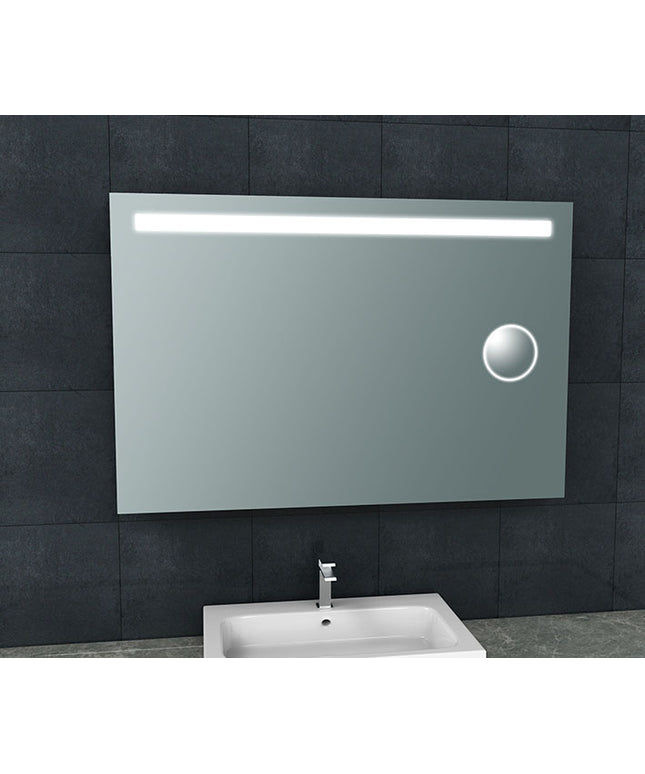 Wiesbaden Tigris LED spiegel 120 x 80 cm met scheerspiegel | Schwertz & Co
