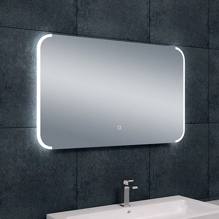 Wiesbaden Bracket badkamerspiegel met LED 100 x 60 cm | Schwertz & Co