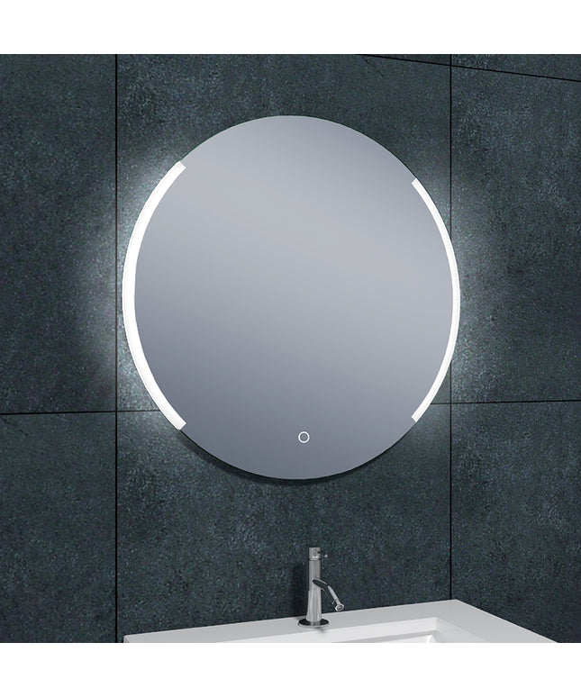 Wiesbaden Round LED badkamerspiegel rond 80 cm | Schwertz & Co
