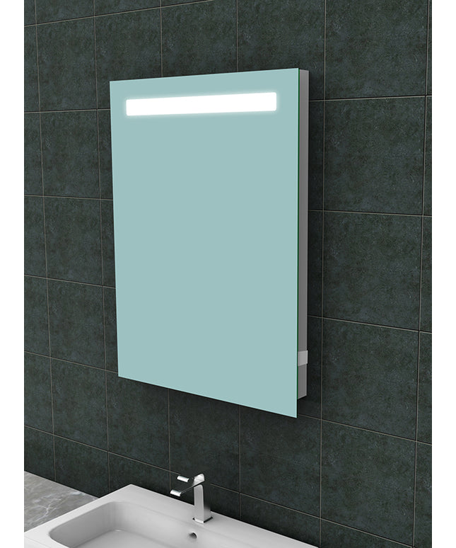 Wiesbaden Tigris spiegel met LED en stopcontact | Schwertz & Co