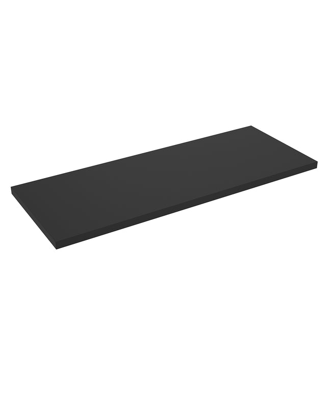 Wiesbaden Alvara topblad 120 x 46 cm mat zwart | Schwertz & Co