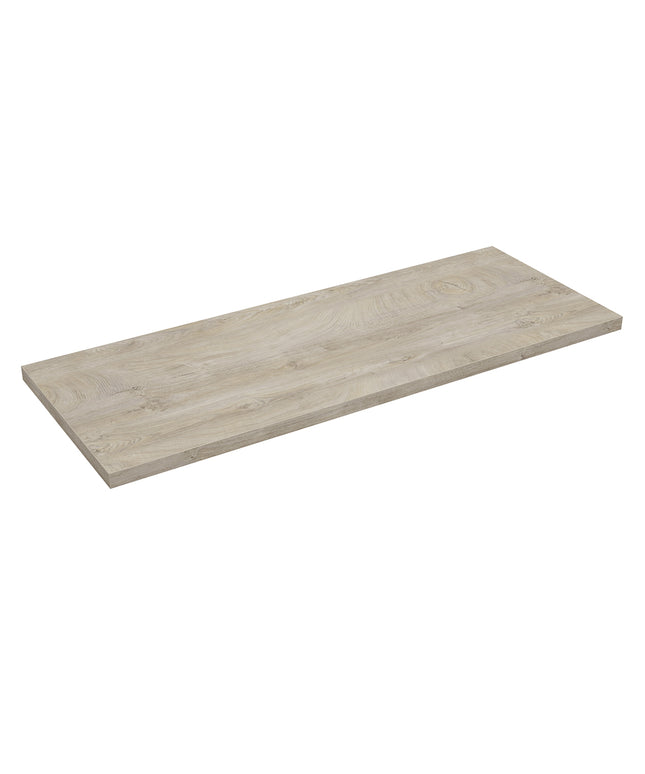 Wiesbaden Alvara topblad 120 x 46 cm grijs eiken | Schwertz & Co