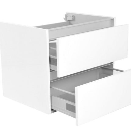Wiesbaden Vision wastafelonderkast 60 x 46 cm glans wit - detailfoto | Schwertz & Co
