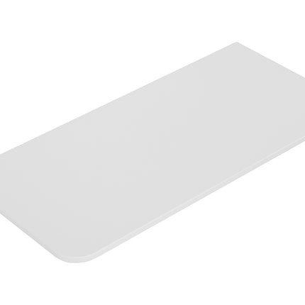 Wiesbaden Novira topblad afgeronde hoeken 80 x 48 cm mat wit | Schwertz & Co