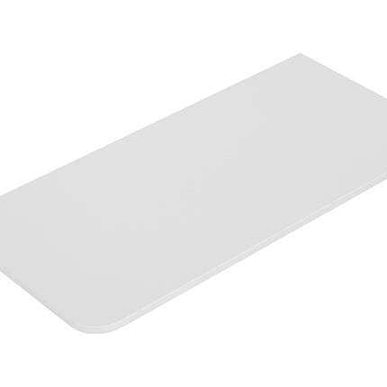 Wiesbaden Novira topblad afgeronde hoeken 100 x 48 cm mat wit | Schwertz & Co