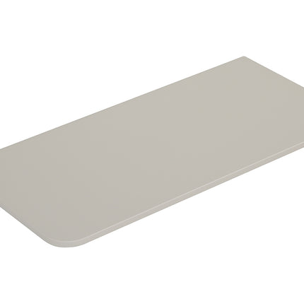 Wiesbaden Novira topblad afgeronde hoeken 100 x 48 cm mat zand | Schwertz & Co