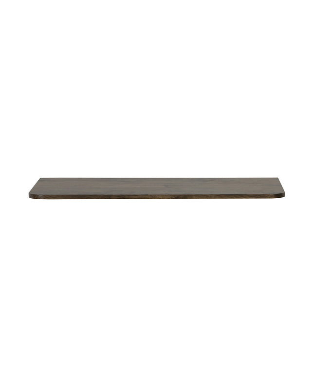 Wiesbaden Sulora topblad afgeronde hoeken 80 x 48 cm bruin eiken - sfeerfoto | Schwertz & Co