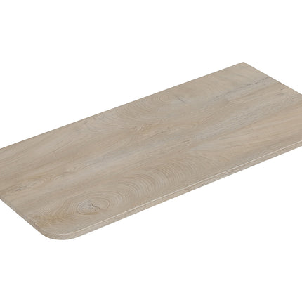 Wiesbaden Sulora topblad afgeronde hoeken 80 x 48 cm licht eiken | Schwertz & Co