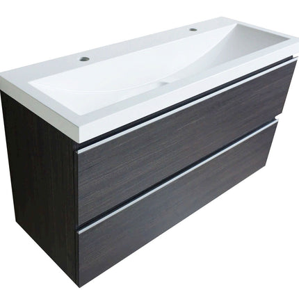 Wiesbaden Shall onderkast 100 x 36 cm houtnerf grijs | Schwertz & Co