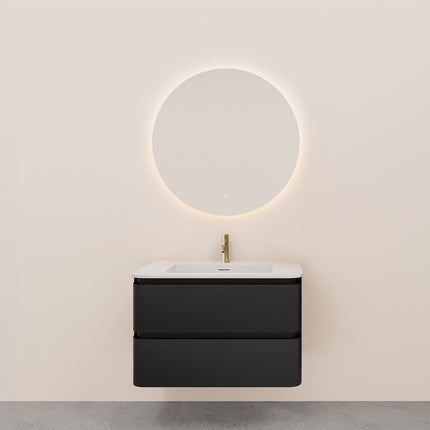 Wiesbaden Novira onderkast 80 x 48 cm mat zwart | Schwertz & Co