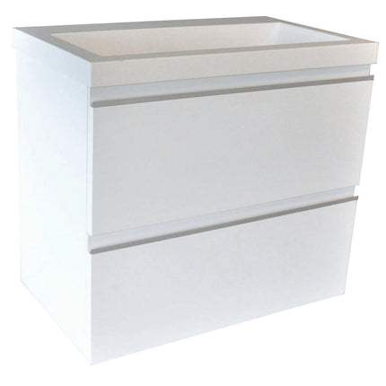 Wiesbaden Shall wastafelonderkast 60 x 36 cm glans wit | Schwertz & Co