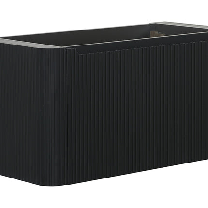 Wiesbaden Sulora onderkast 100 x 48 cm mat zwart - detailfoto lade | Schwertz & Co